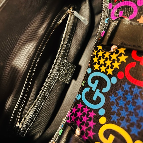 🤩New w/Box Gucci Psychedelic Small Duffle Purse Bag Convertible to Backpack🤩 - Picture 13 of 16